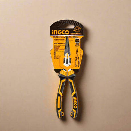 Ingco Pliers Ingco 8" High Leverage Long Nose Plier – HHLNP28200
