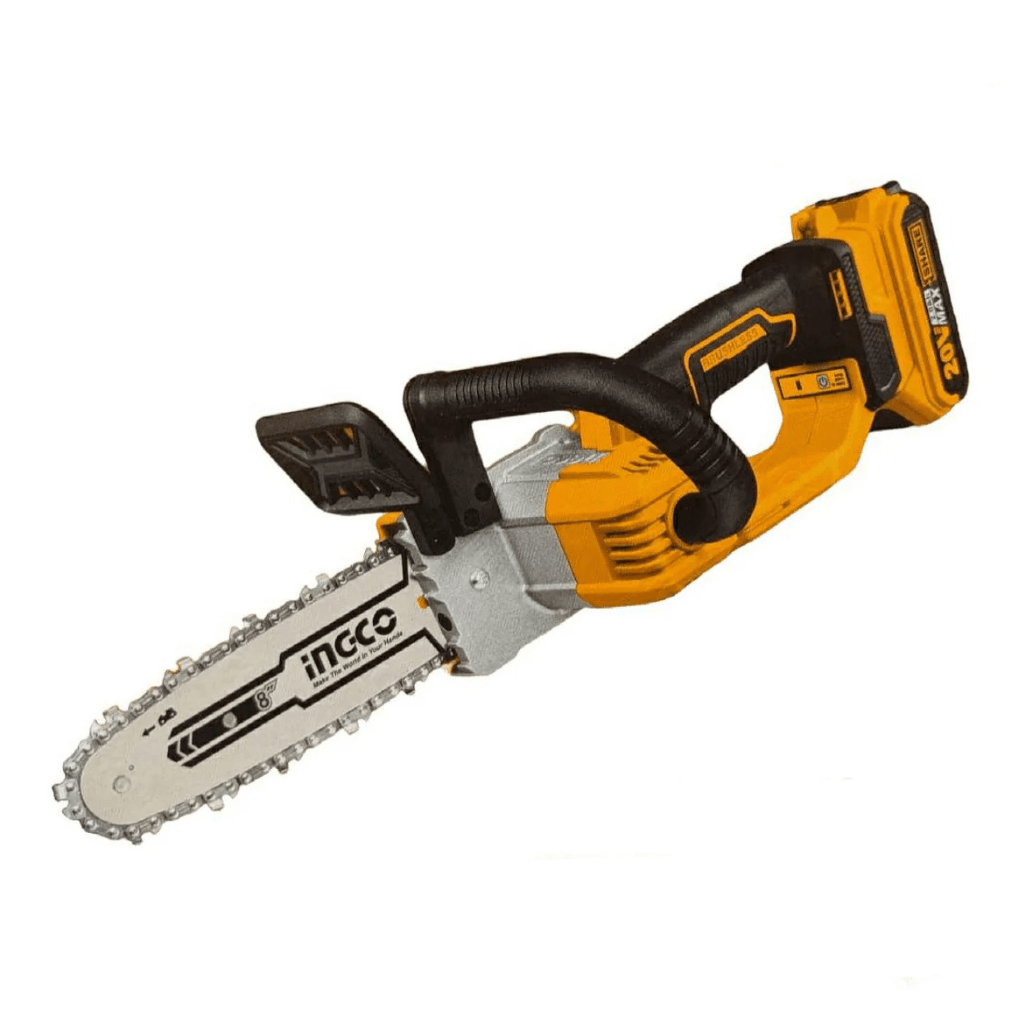 Ingco Chainsaw Ingco 8" Lithium-Ion Cordless Chain Saw with 20V 2.0Ah & Charger - CGSLI20851