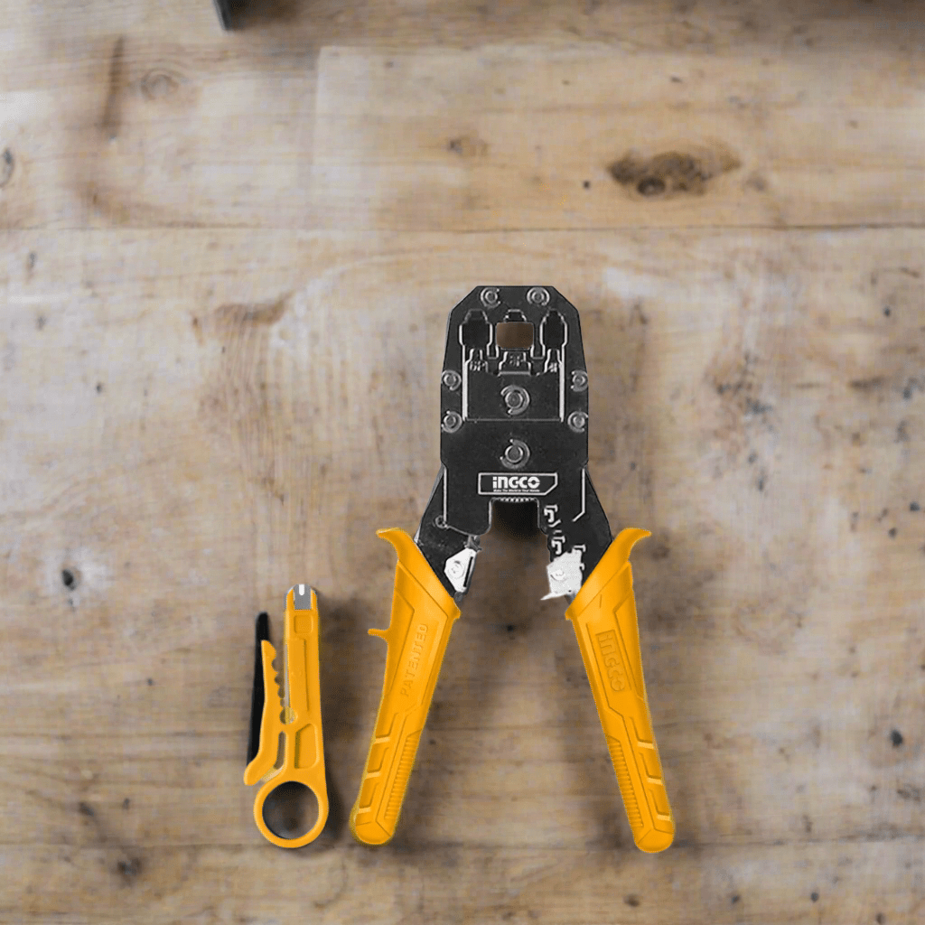 Ingco Hand Saws & Cutting Tools Ingco 8" Modular Plug Crimper - HMPC1468P