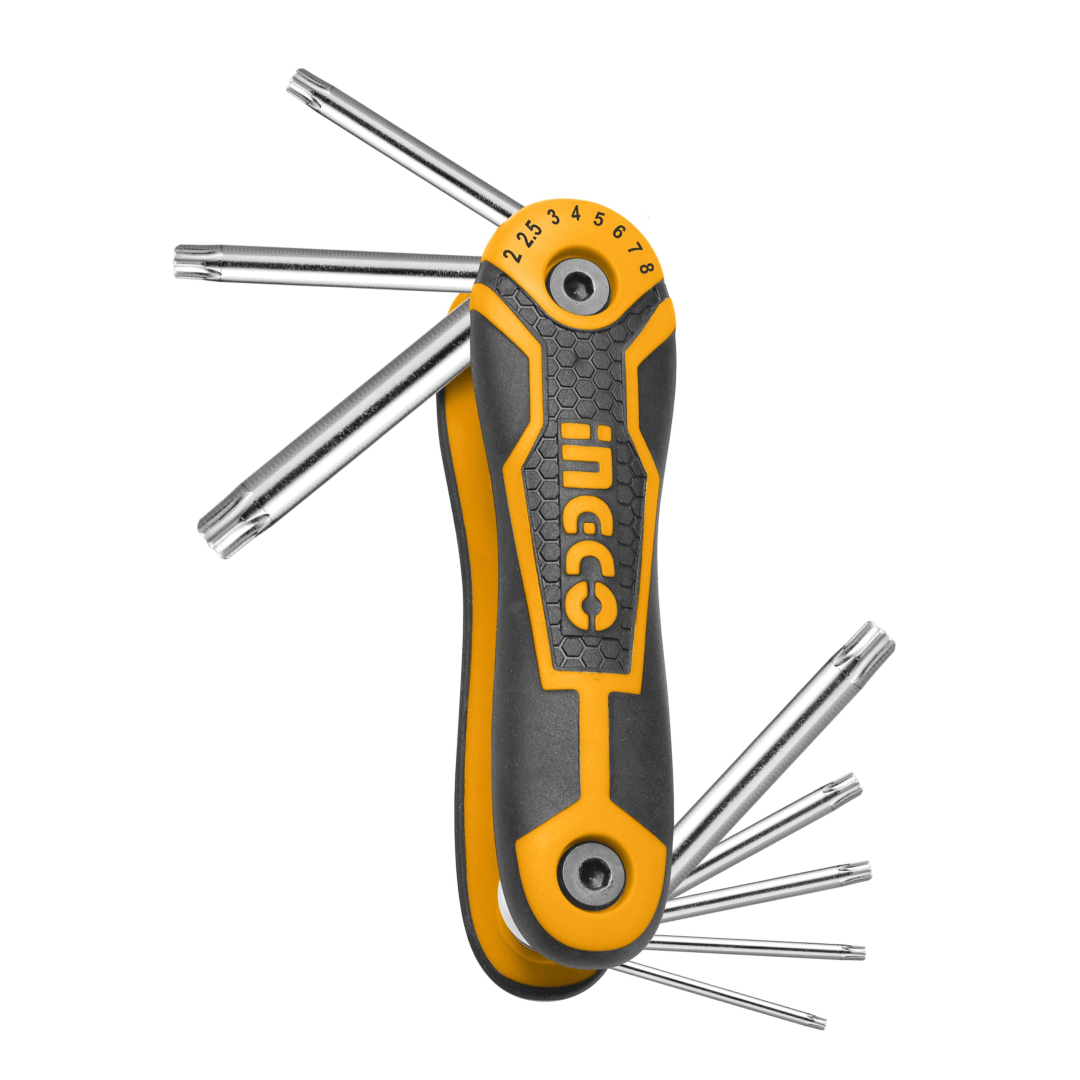 Ingco Sockets & Hex Keys Ingco 8 Pieces Pocket Torx Keys - HHK14083