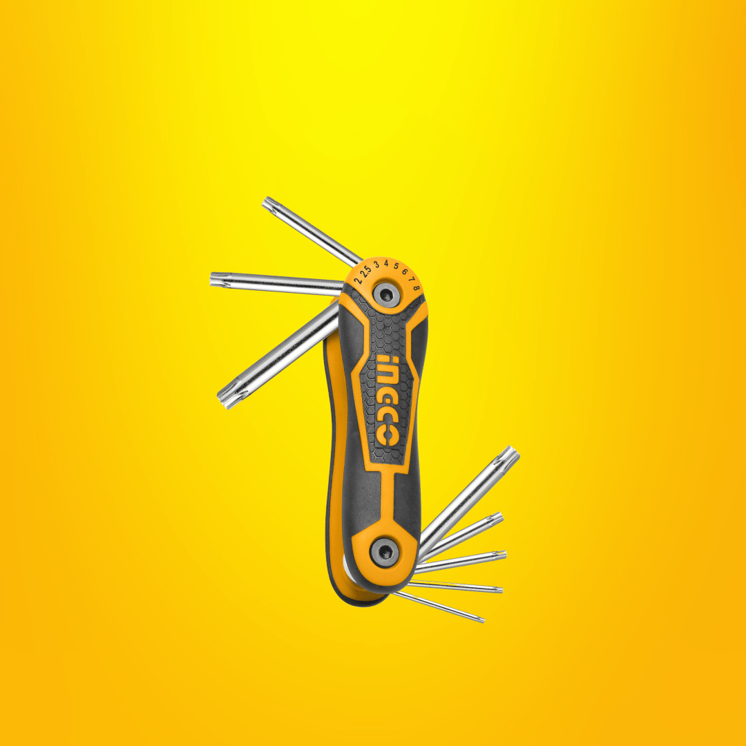 Ingco Sockets & Hex Keys Ingco 8 Pieces Pocket Torx Keys - HHK14083