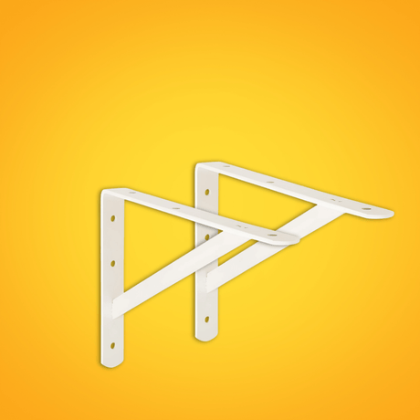 Ingco Brackets & Braces Ingco 8"x 12" Heavy Duty Shelf Bracket - IHDSB0812