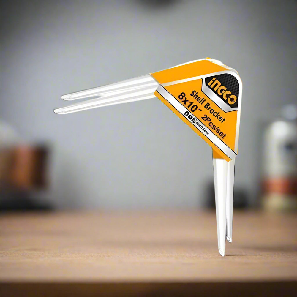 Ingco Brackets & Braces Ingco 8"x10" Shelf Bracket Set - HSB10810