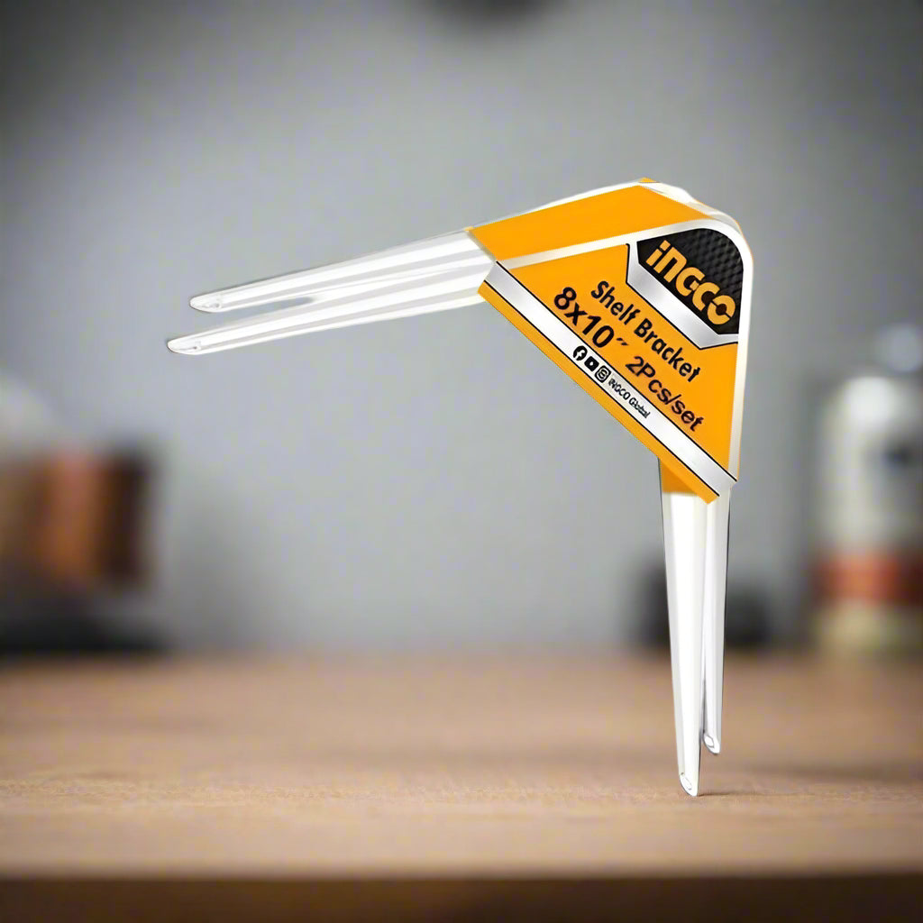 Ingco Brackets & Braces Ingco 8"x10" Shelf Bracket Set - HSB10810