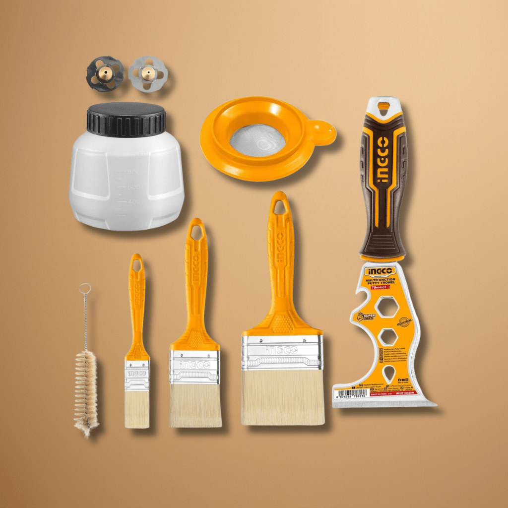 Ingco Paint Tools & Equipment Ingco 9-Piece Paint Tool Set – AMGF0702