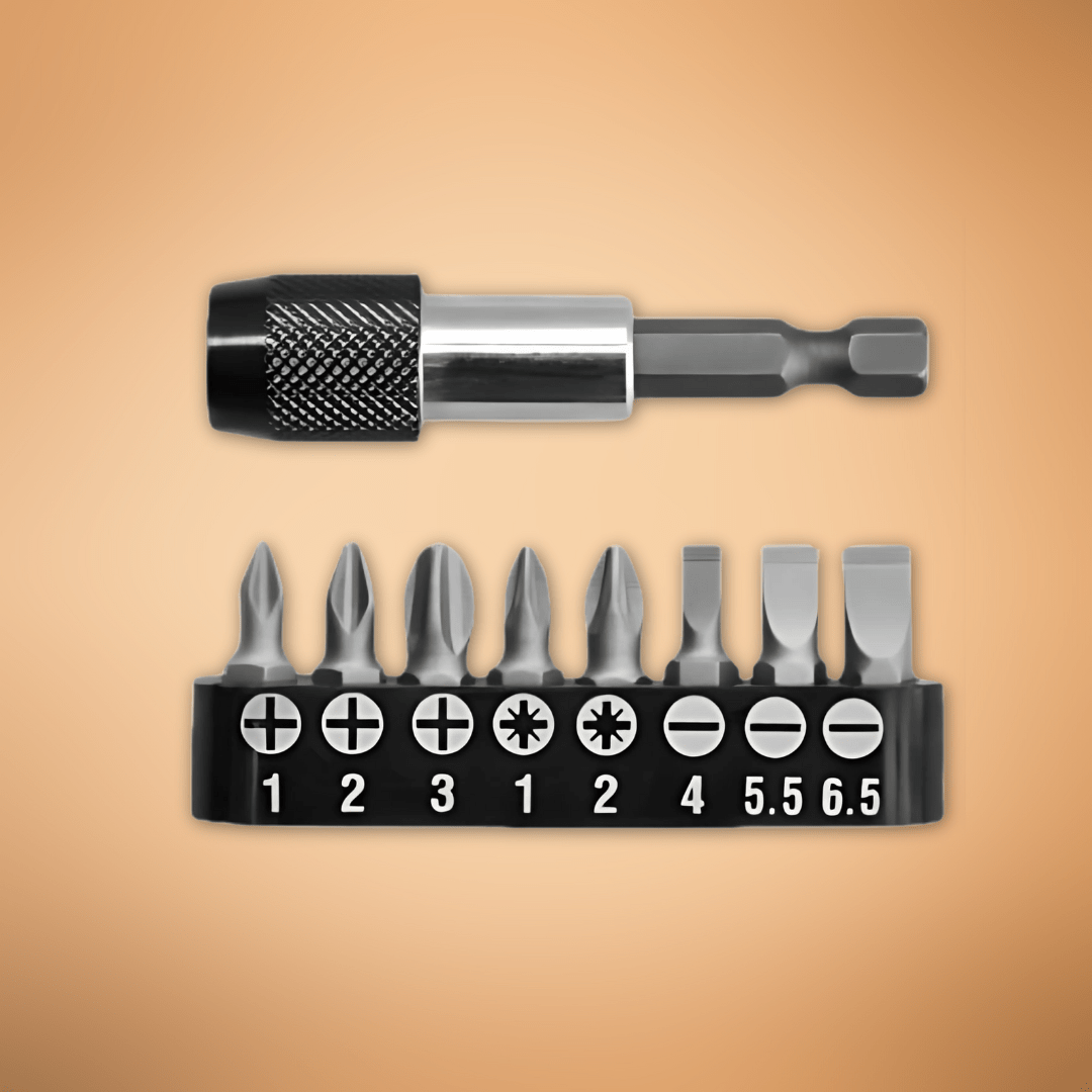 Ingco Screwdriver Bits Ingco 9-Pieces Screwdriver Bit Set - AKSD0071