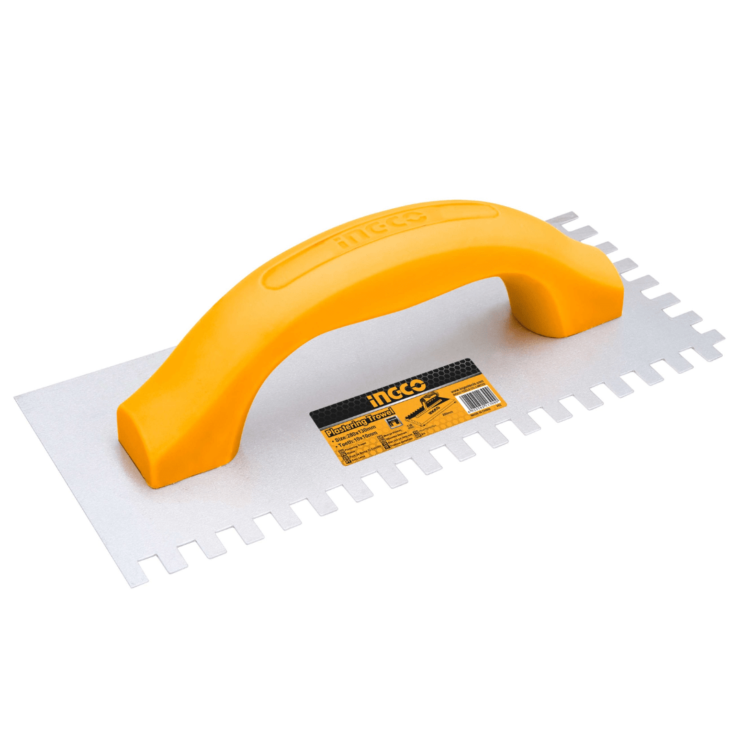 Ingco Specialty Hand Tools Ingco 9" Plastering Trowel With Teeth - HPTT23108 & HPTT231025