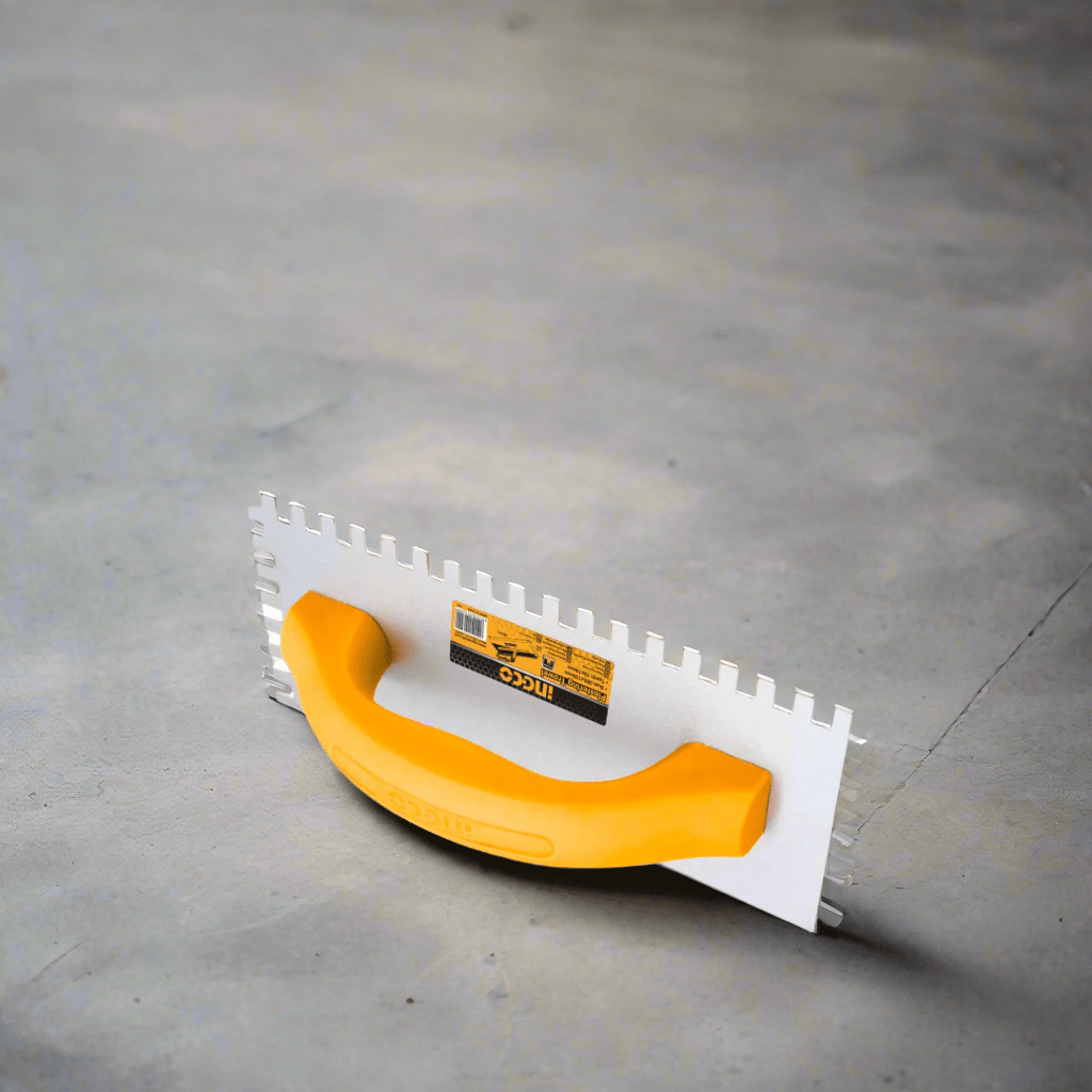Ingco Specialty Hand Tools Ingco 9" Plastering Trowel With Teeth - HPTT23108 & HPTT231025