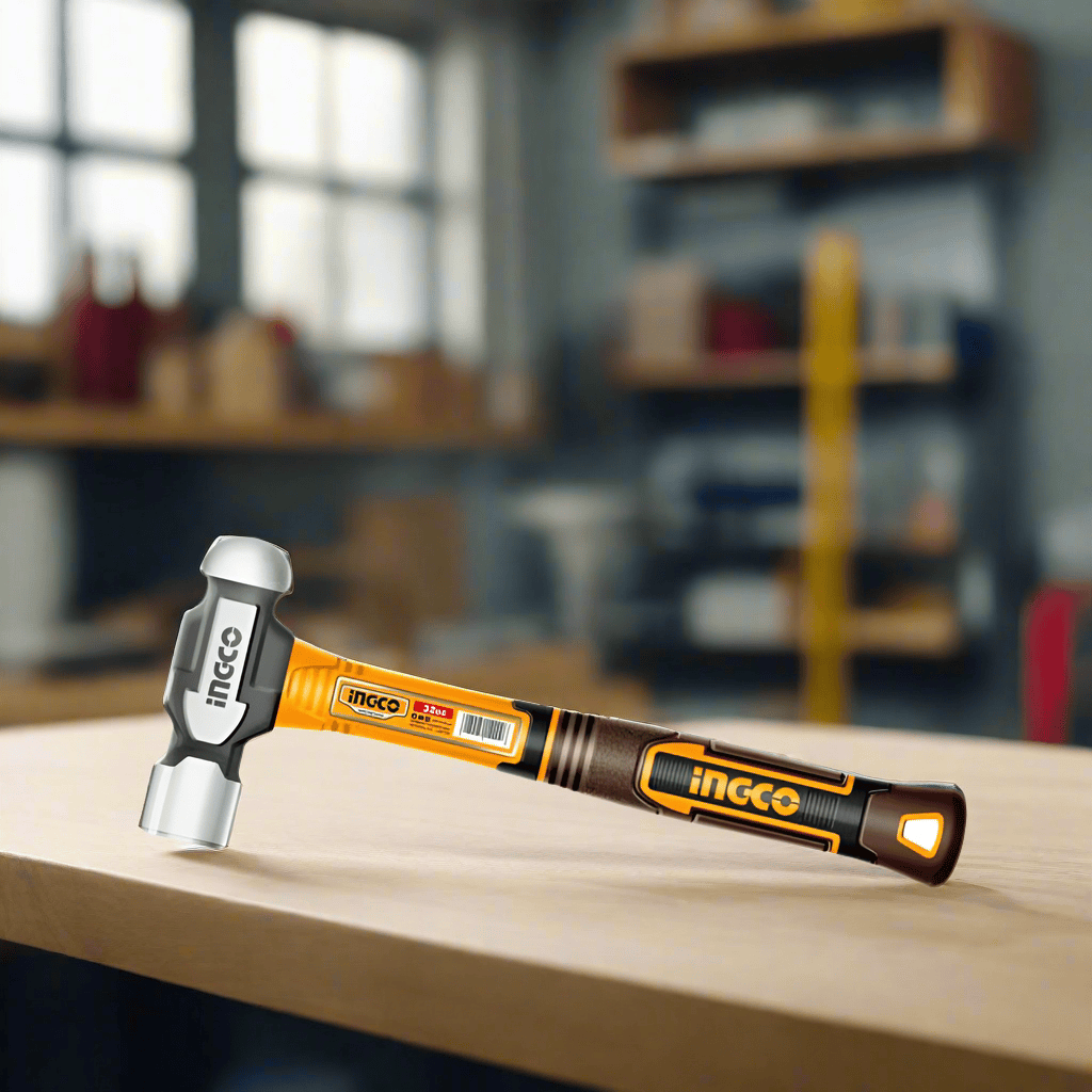 Ingco Hammers Mallets & Sledges Ingco 900g Fiberglass Hammer - HBPH81032