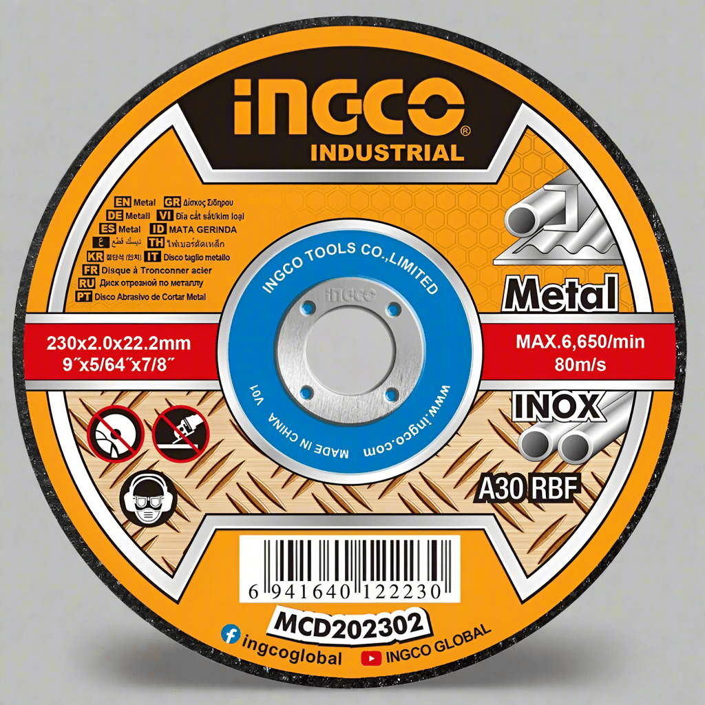 Ingco Grinding & Cutting Wheels Ingco Abrasive Metal Cutting Disc
