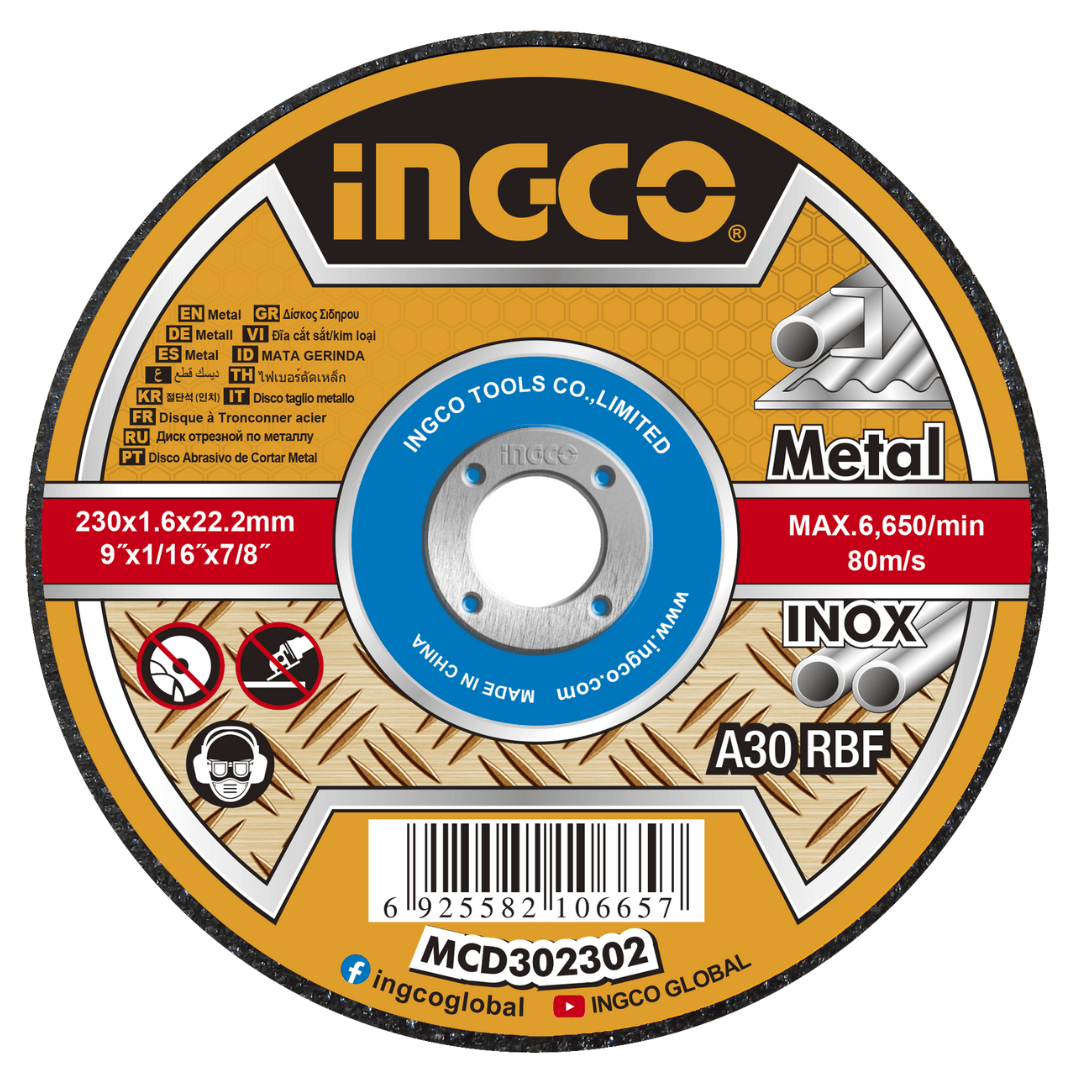Ingco Grinding & Cutting Wheels Ingco Abrasive Metal Cutting Disc - MCD302302