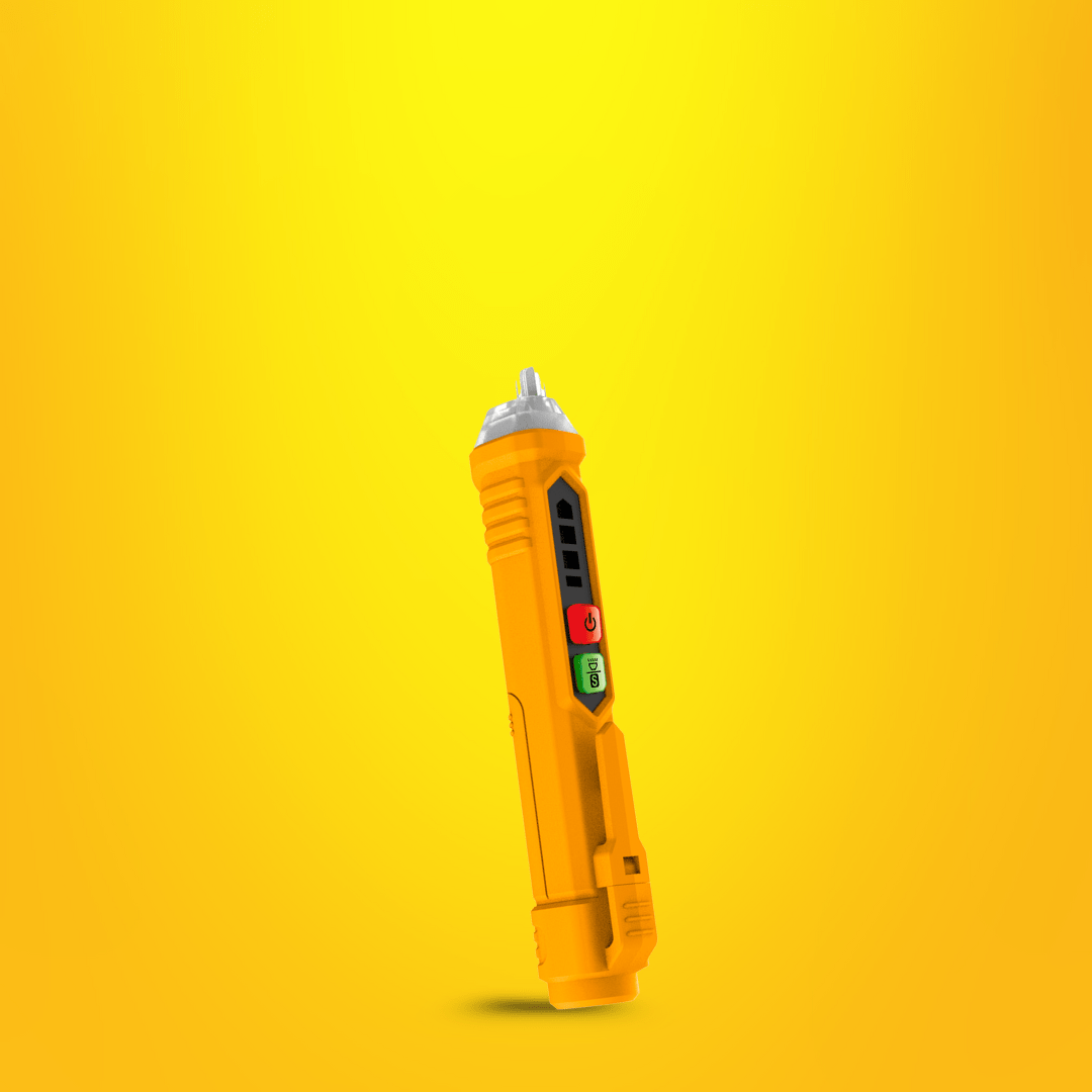 Ingco Digital Meter Ingco AC Voltage Detector with Sound & Light Alarm – VD100026