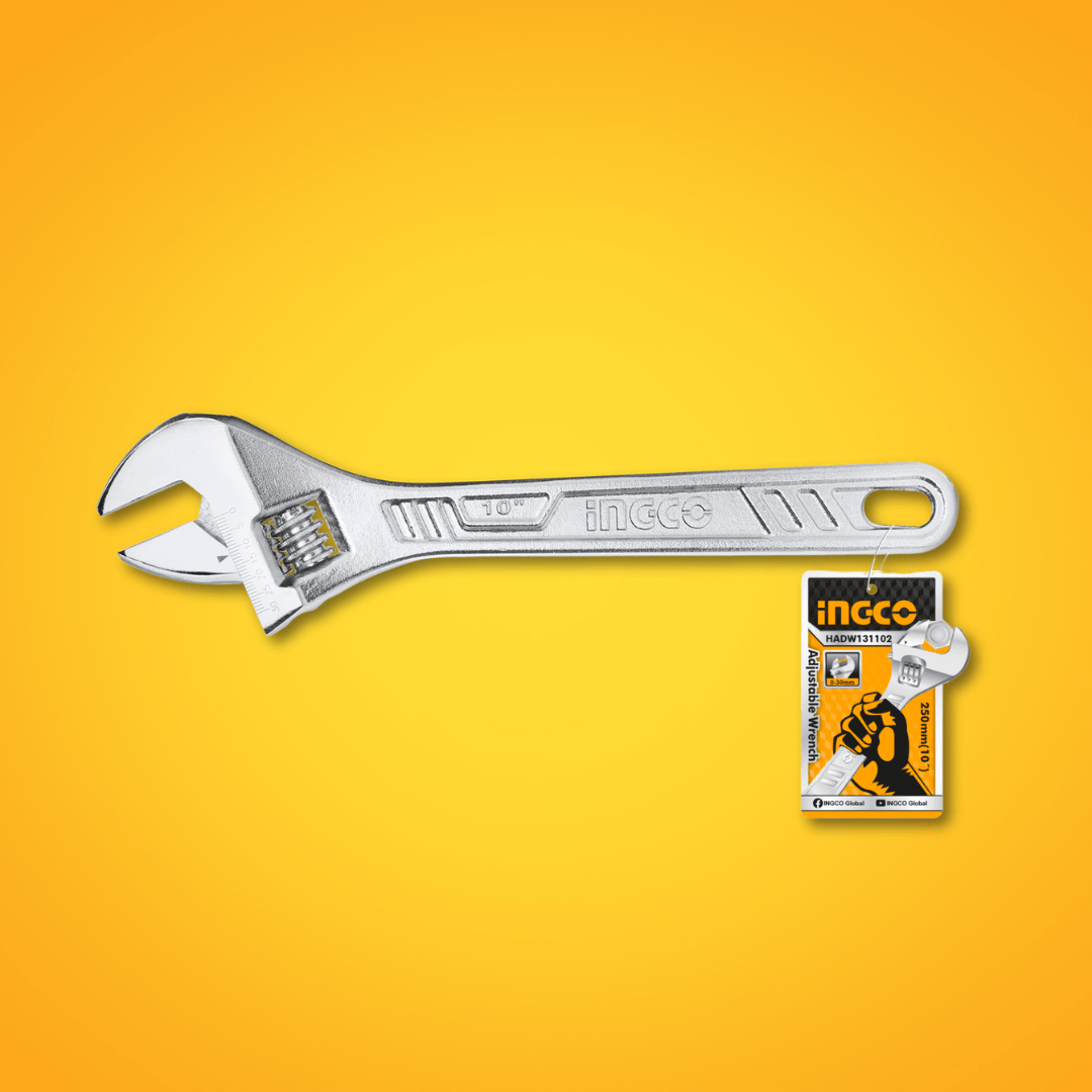 Ingco Wrenches Ingco Adjustable Wrench - 8" & 10"