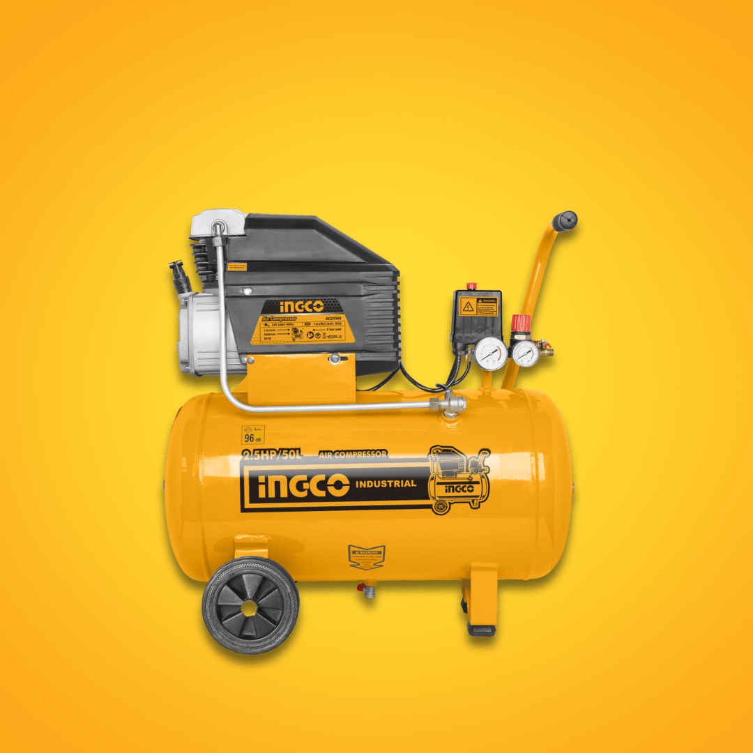 Ingco Compressor & Air Tool Accessories Ingco Air Compressor 2.5HP 50L - AC25508