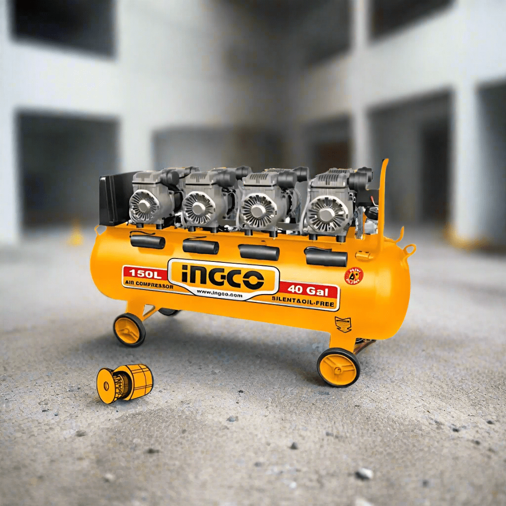Ingco Compressor & Air Tool Accessories Ingco Air Compressor 6.4HP 150L - ACS4481501