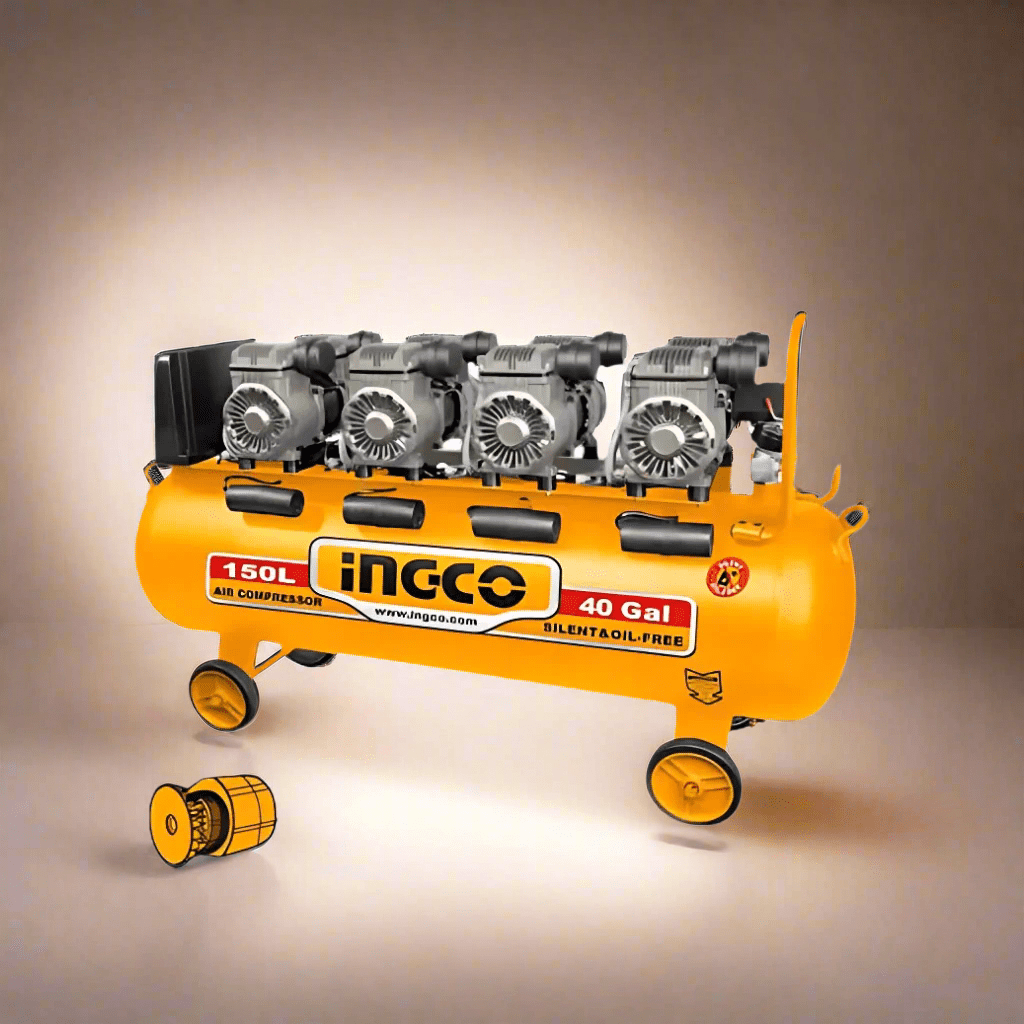Ingco Compressor & Air Tool Accessories Ingco Air Compressor 6.4HP 150L - ACS4481501