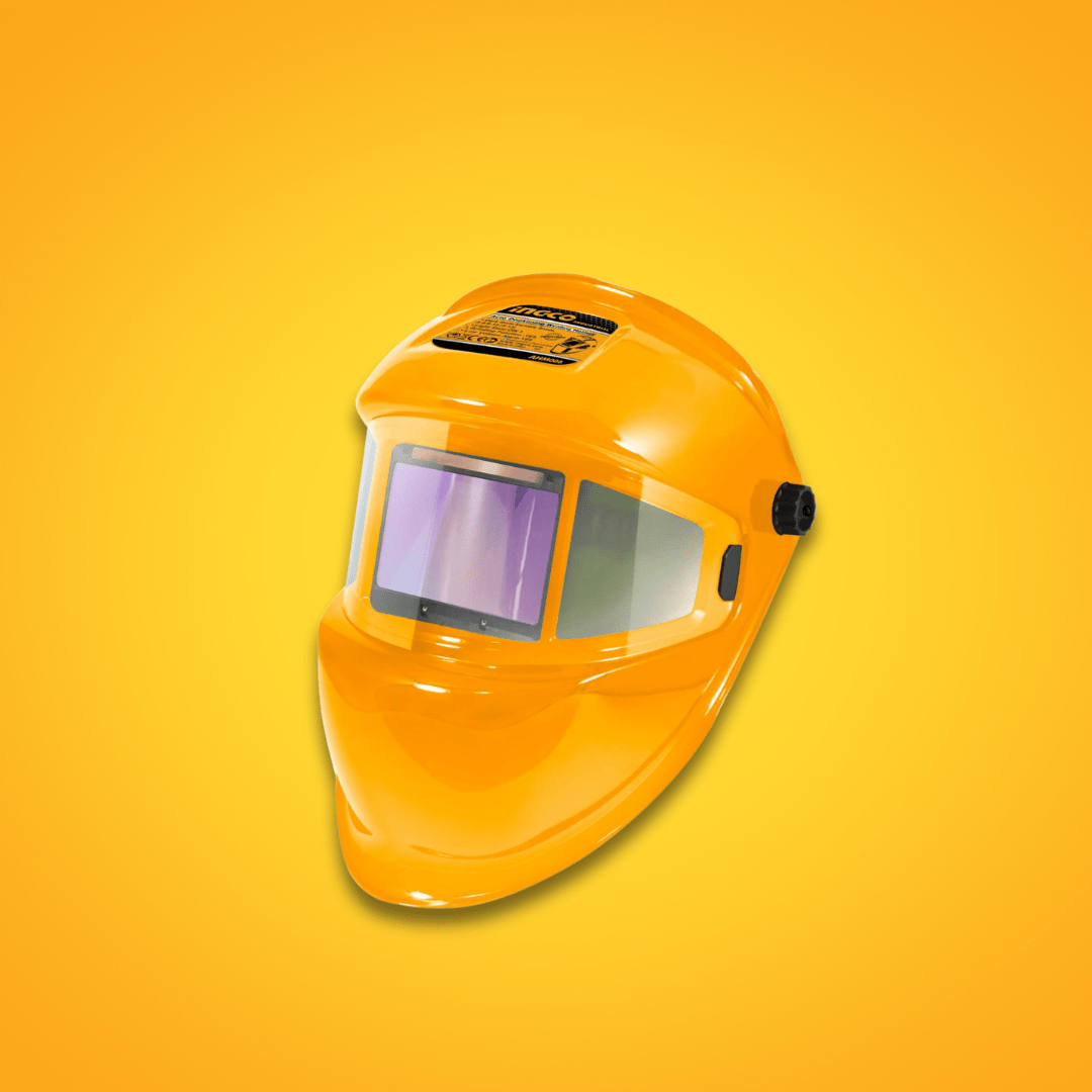 Ingco Safety Helmets Ingco Auto Darkening Welding Mask with Adjustable Shade - AHM006