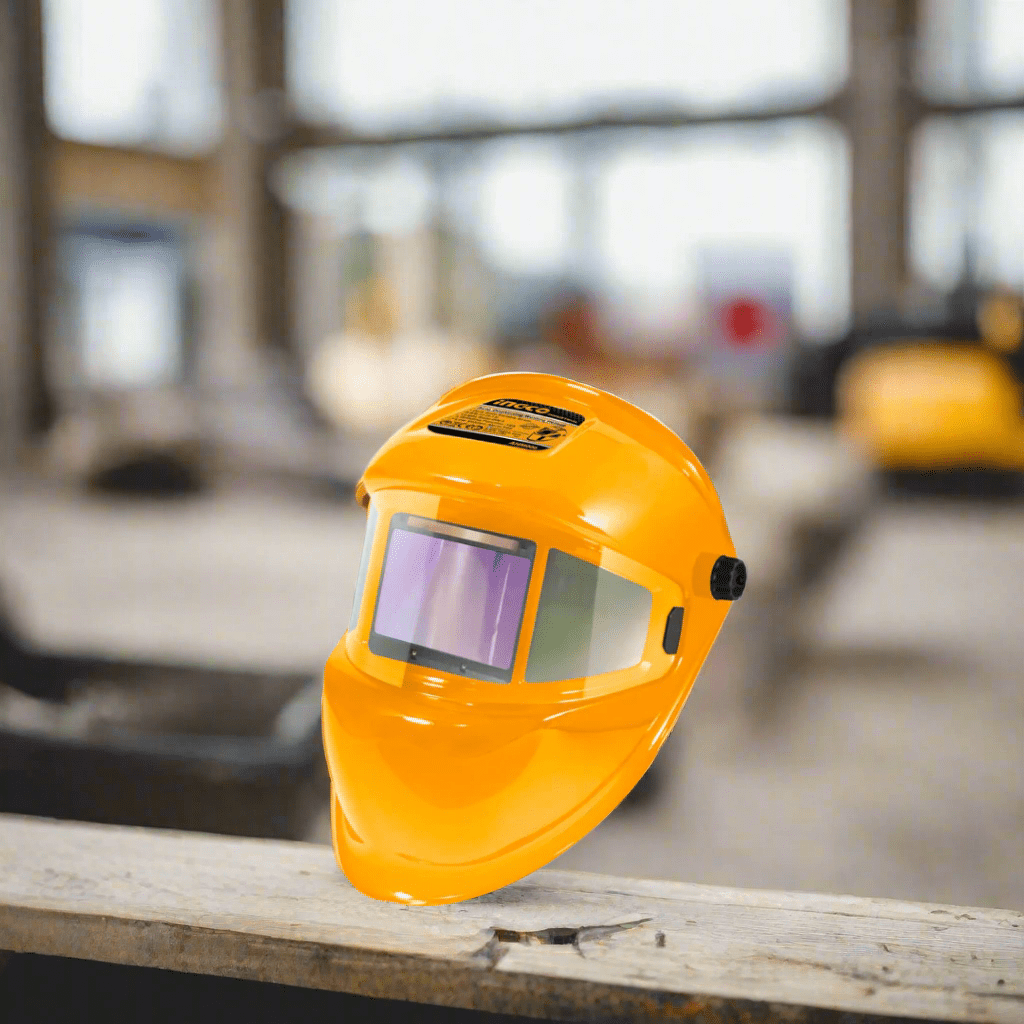 Ingco Safety Helmets Ingco Auto Darkening Welding Mask with Adjustable Shade - AHM006
