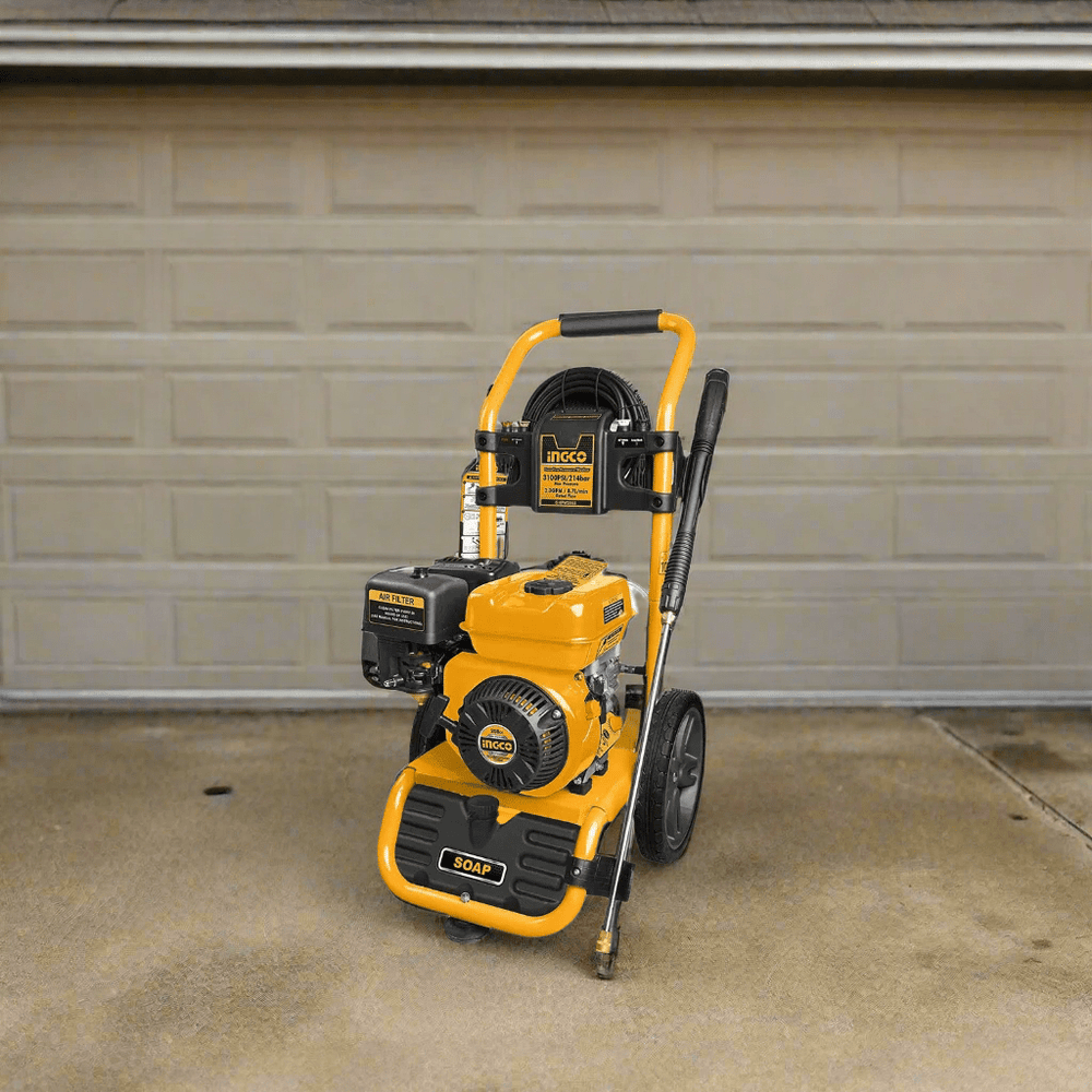 Ingco Pressure Washer Ingco Axial Pump Gasoline Pressure Washer 7.0HP 235Bar - GHPW2103