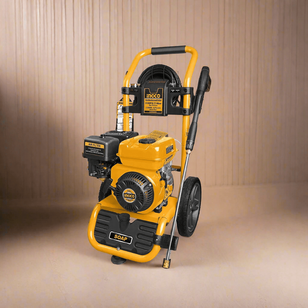 Ingco Pressure Washer Ingco Axial Pump Gasoline Pressure Washer 7.0HP 235Bar - GHPW2103