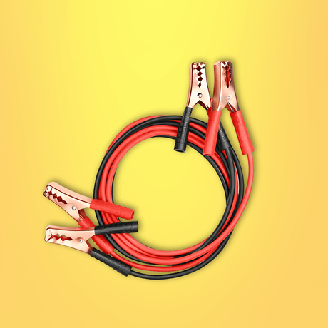 Ingco Batteries and Booster Cables Ingco Booster Cable 200AMP 2.5m | Copper Coated- HBTCP2001