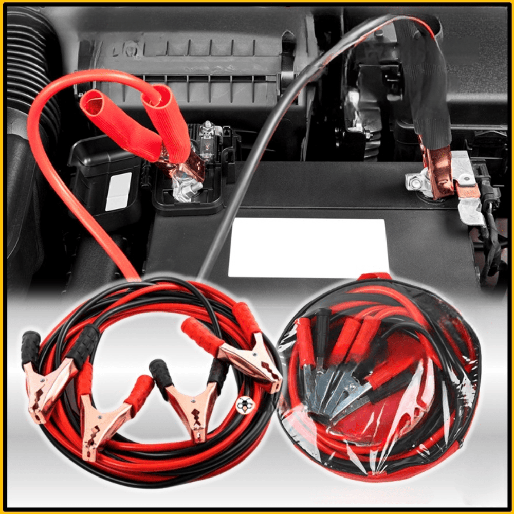 Ingco Batteries and Booster Cables Ingco Booster Cable 200AMP 2.5m | Copper Coated- HBTCP2001