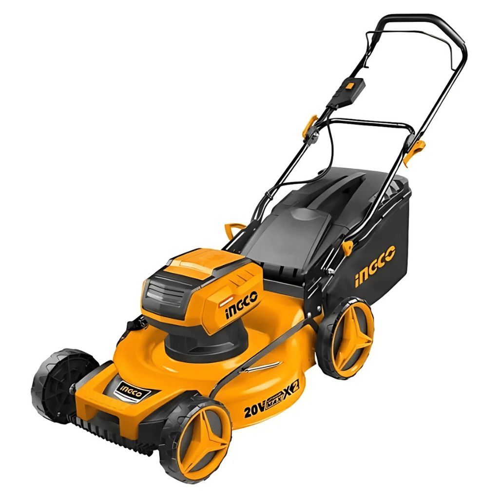 Ingco Lawn Mower Ingco Brushless 20" Lithium-ion Cordless Lawn Mower with Two 40V 5.0Ah Batteries & Charger - LMLI20202