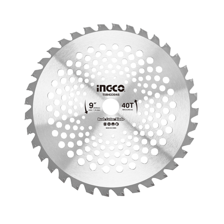 Ingco Trimmer Ingco Bush Cutter Blade 230mm with 40 Teeth – TSB423045
