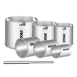 Ingco Hole Saws & Cores Ingco Carbide Gritted TCT Hole Saw Set with Aluminum Locating Plate – HSB4061