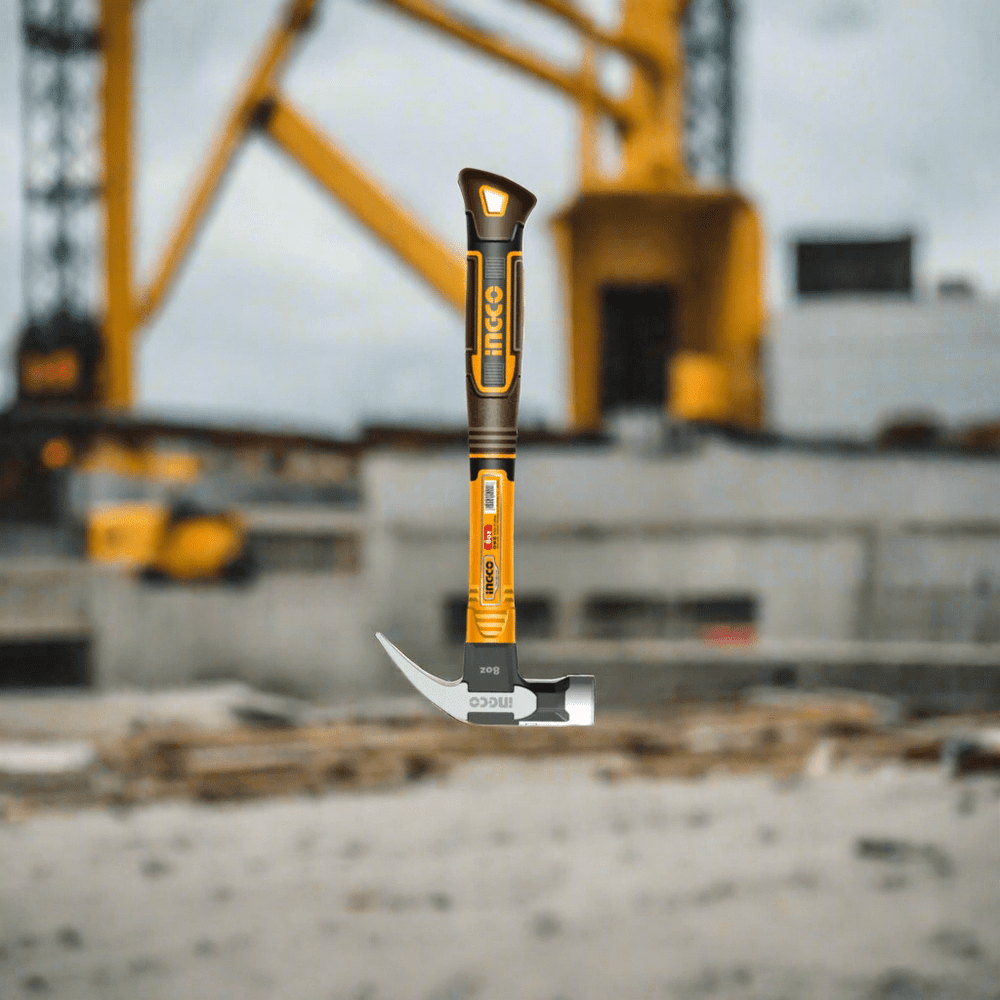 Ingco Hammers Mallets & Sledges Ingco Claw Hammer 220g with Fiberglass Handle - HCH81008