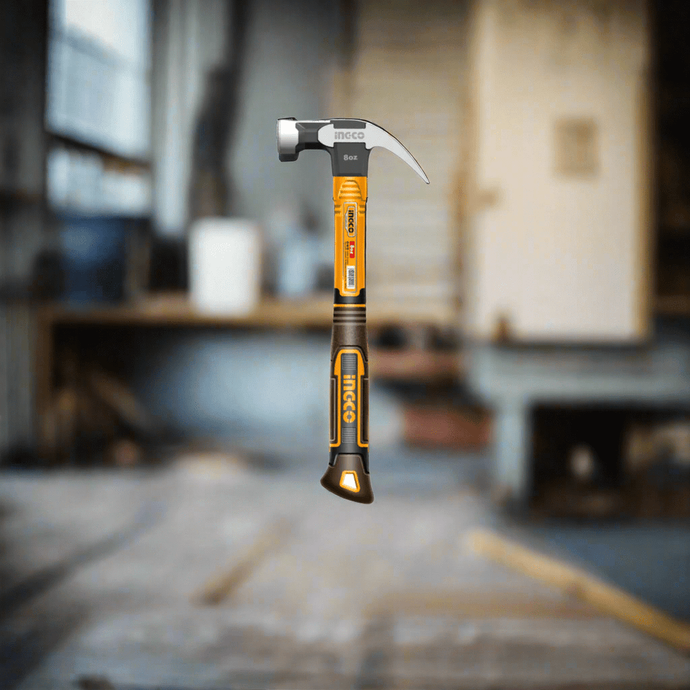 Ingco Hammers Mallets & Sledges Ingco Claw Hammer 220g with Fiberglass Handle - HCH81008