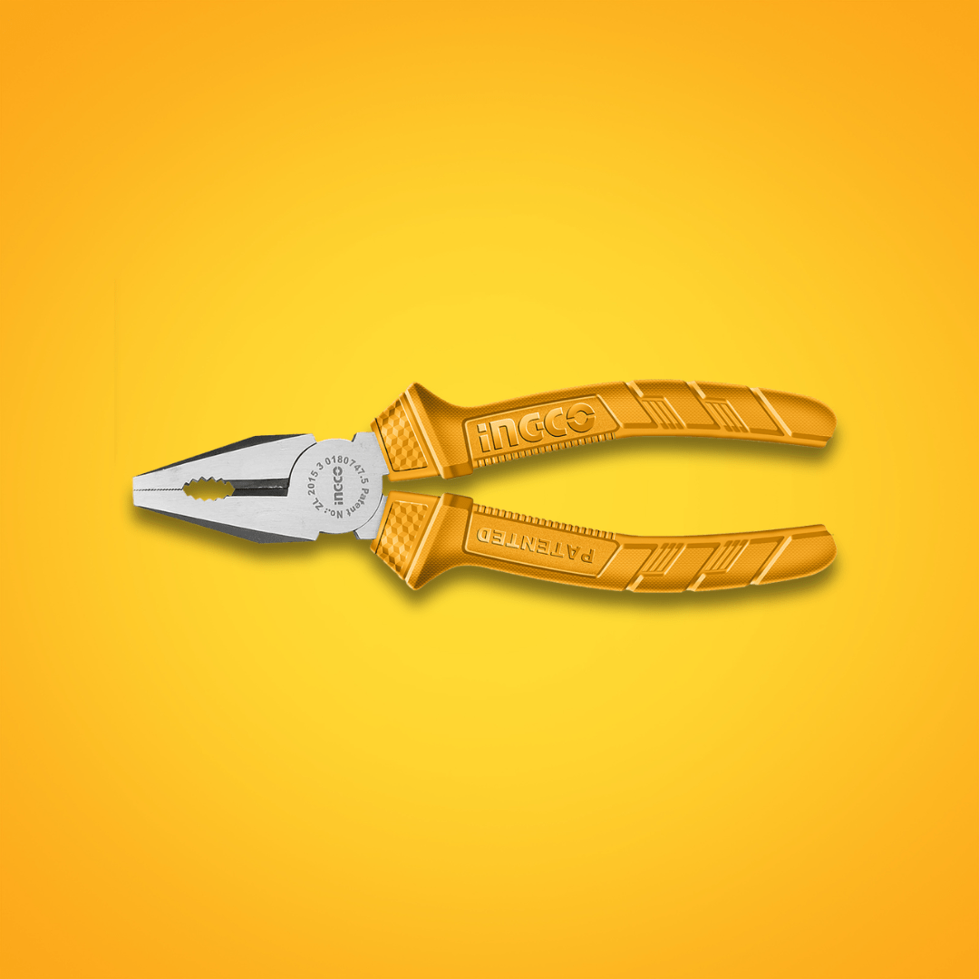 Ingco Pliers Ingco Combination Plier 6" & 8" with Anti-Rust Coating – HCP12160 & HCP12200