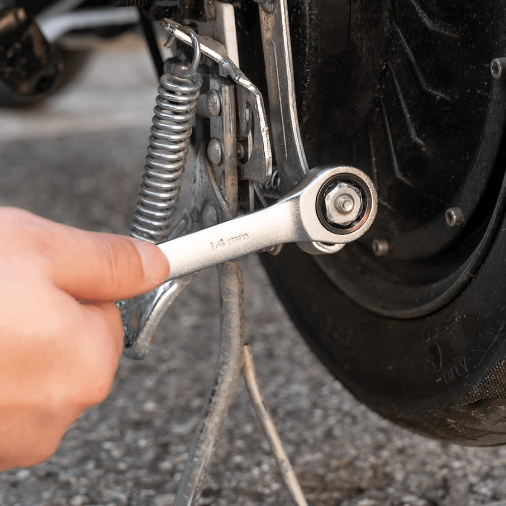 Ingco Wrenches Ingco Combination Spanner 8mm - 16mm Cr-V Material, Chrome Plated – HCSPA Series