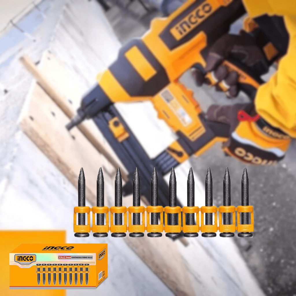 Ingco Fasteners Ingco Continuous Firing Nails 1000 Pieces - ANA02271