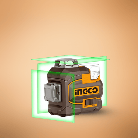 Ingco Laser Measure Ingco Cordless 3D Self Leveling Line Laser - HLL301201