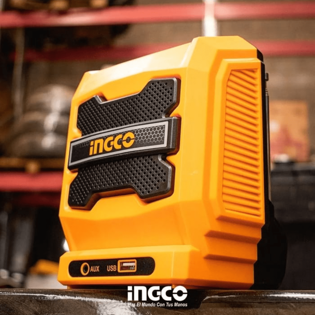 Ingco Specialty Power Tool Ingco Cordless Lithium-Ion Job Radio 20V 2.0Ah - CJRLI2001