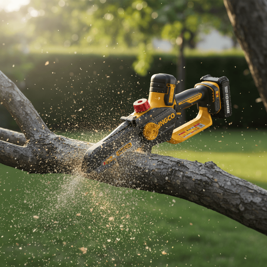 Ingco Pruner Saw Ingco Cordless Pruner Saw 5 inch With 2.0 Ah Battery - CGSLI20561