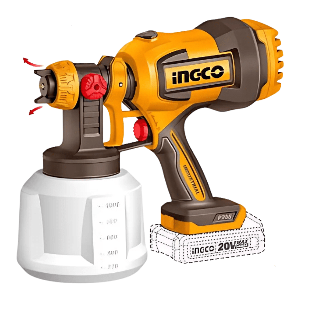 Ingco Spray Gun Ingco Cordless Spray Gun - CSGLI20042