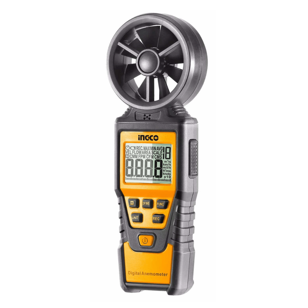 Ingco Digital Meter Ingco Digital Anemometer with Backlight & Data Hold Function – HETAN01