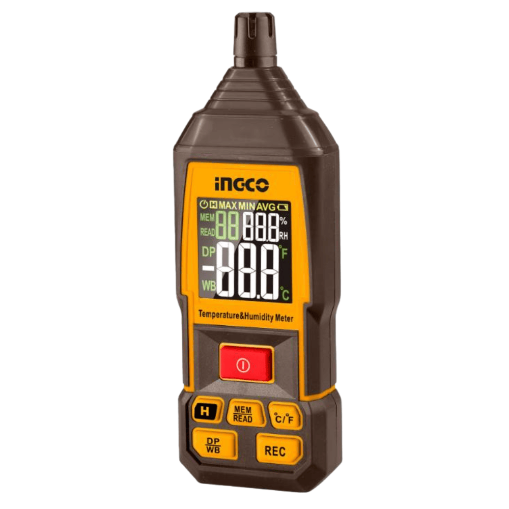 Ingco Digital Meter Ingco Digital Humidity & Temperature Meter with Backlight & Dew Point Function – HETHT031