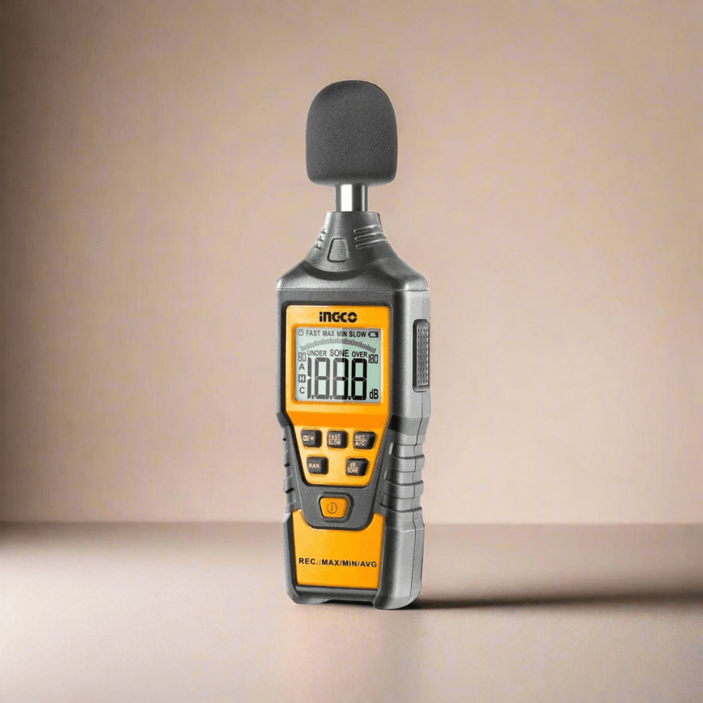 Ingco Digital Meter Ingco Digital Sound Level Meter with Backlight & Polarized Microphone – HETSL01