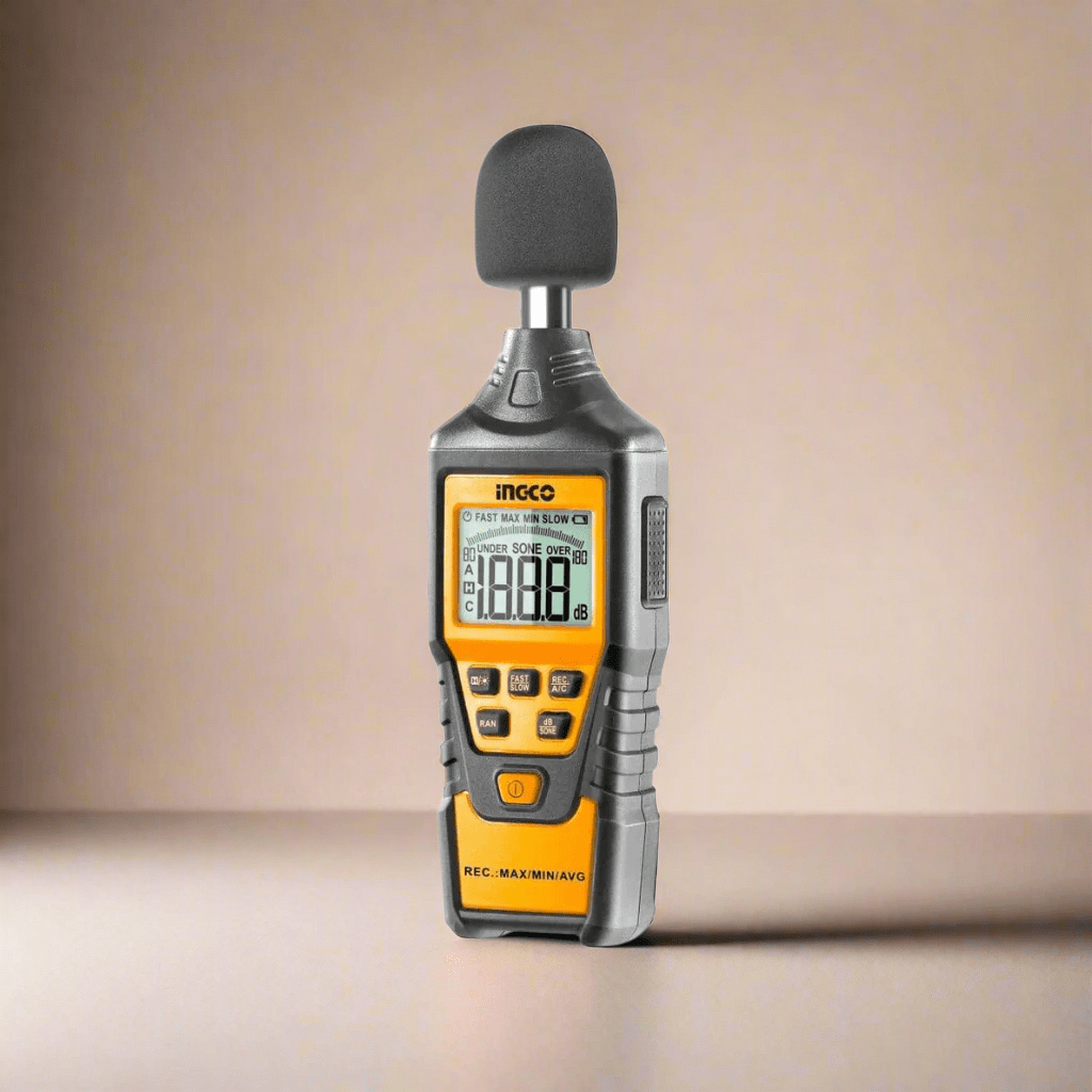 Ingco Digital Meter Ingco Digital Sound Level Meter with Backlight & Polarized Microphone – HETSL01