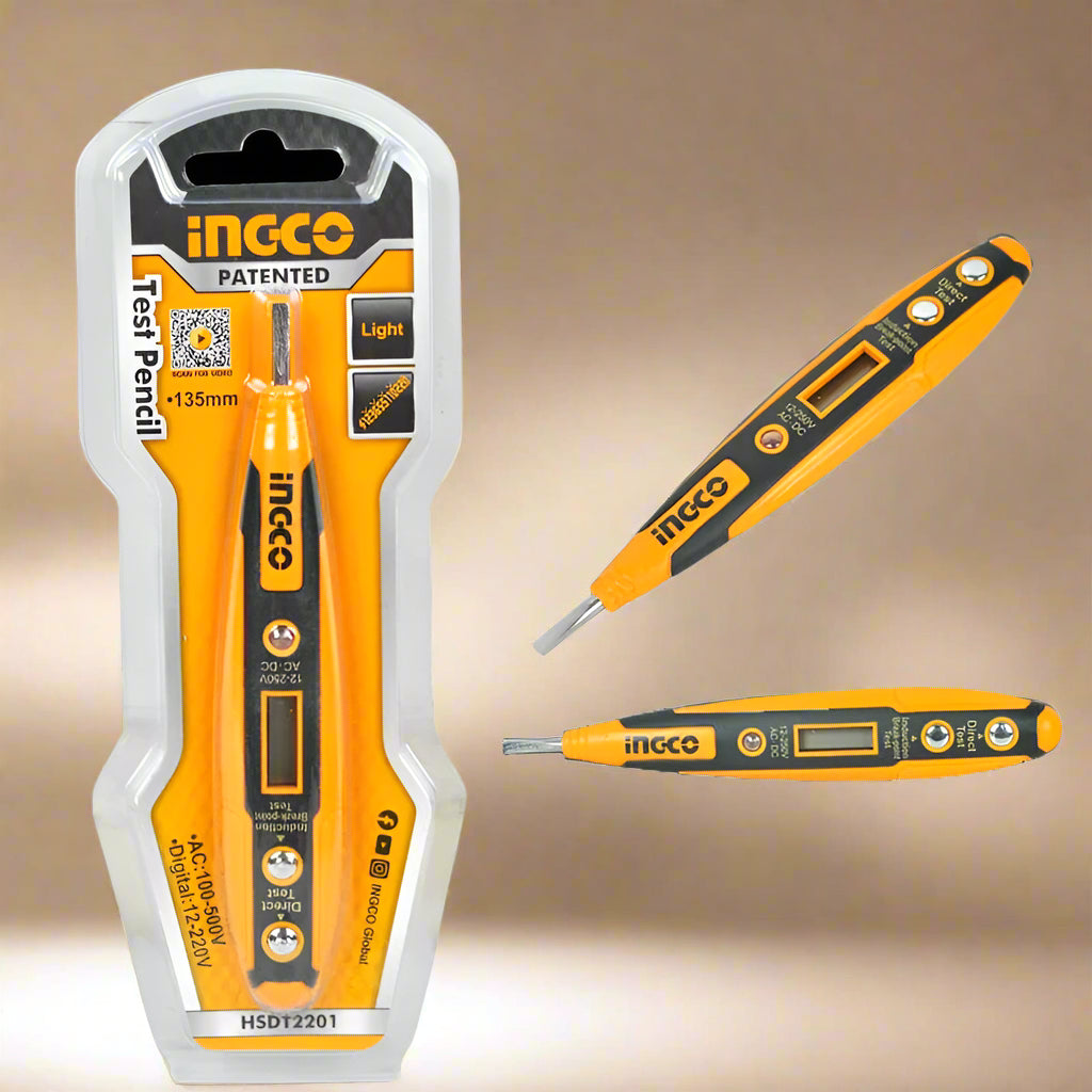 Ingco Screwdrivers Ingco Digital Voltage Tester - HSDT2201