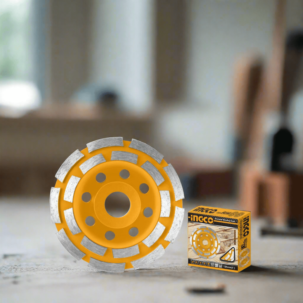 Ingco Grinding & Cutting Wheels Ingco Double Row Cup Grinding Wheel 115mm - CGW021151