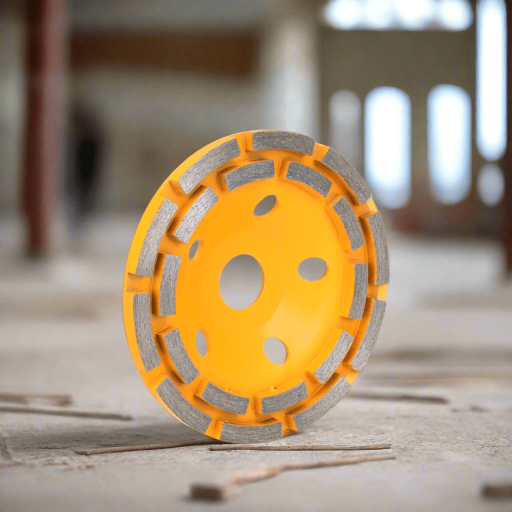 Ingco Grinding & Cutting Wheels Ingco Double Row Segmented Diamond Cup Wheels – 125mm & 150mm - CGW021251 / CGW021501