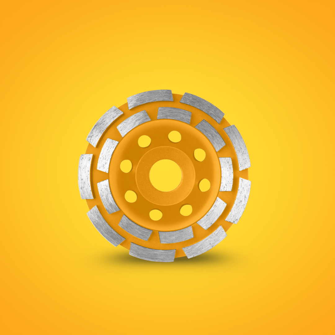 Ingco Grinding & Cutting Wheels Ingco Double Row Segmented Diamond Cup Wheels – 125mm & 150mm - CGW021251 / CGW021501