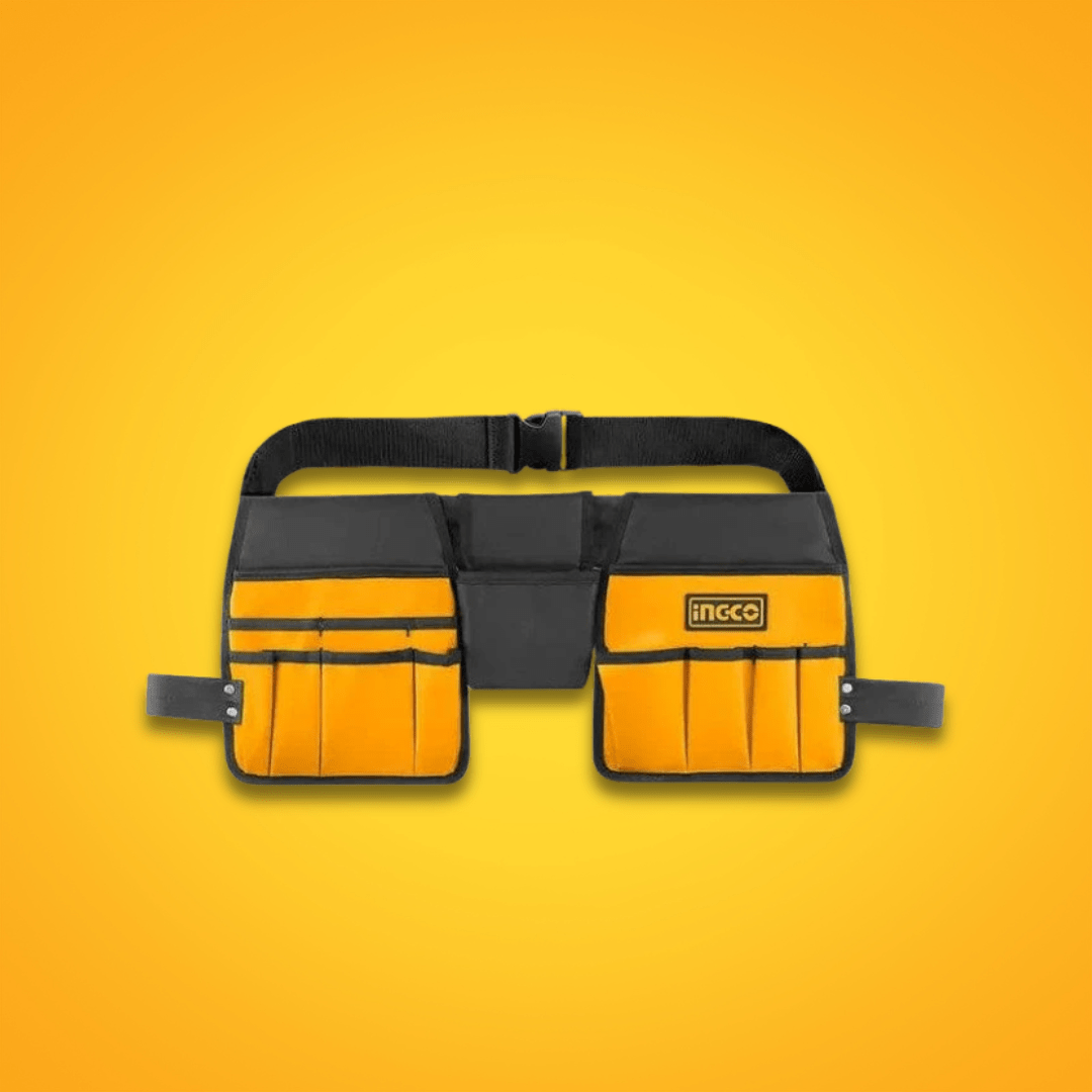 Ingco Tool Boxes Bags & Belts Ingco Double Tool Pouch - HTBP02031