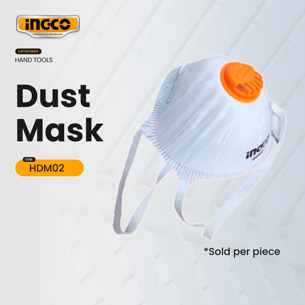 Ingco Dust Masks & Respirators Ingco Dust Mask with Breath Valve - HDM02