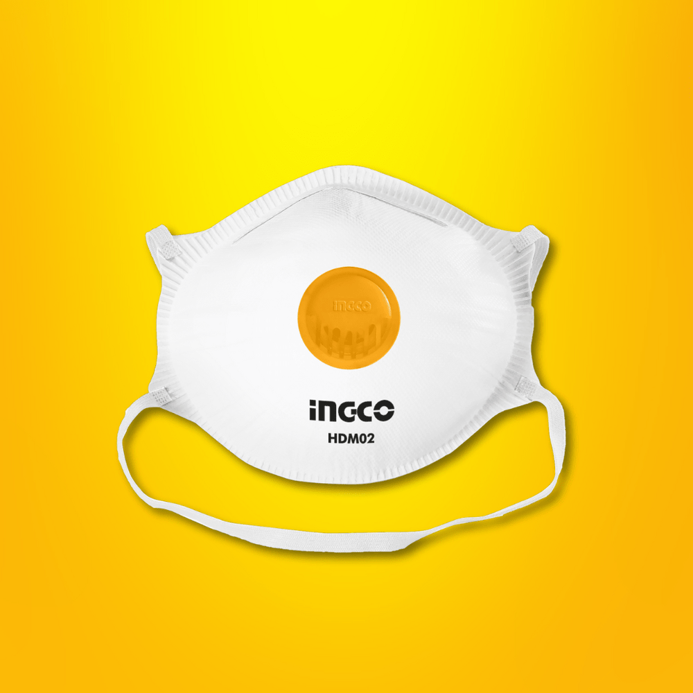 Ingco Dust Masks & Respirators Ingco Dust Mask with Breath Valve - HDM02