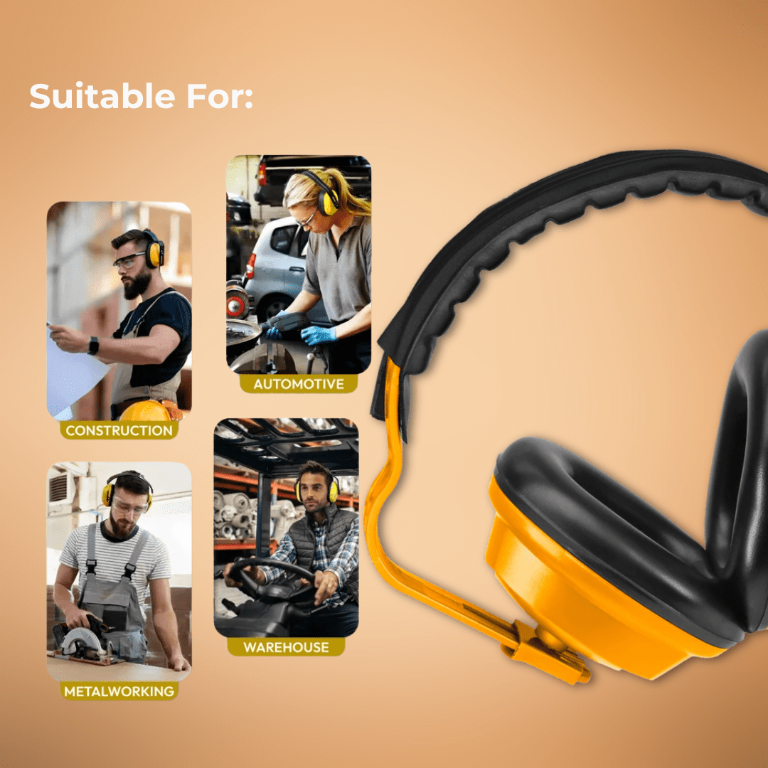 Ingco Ear Protection Ingco E24dB Noise Reduction Ear Muff - HEM01